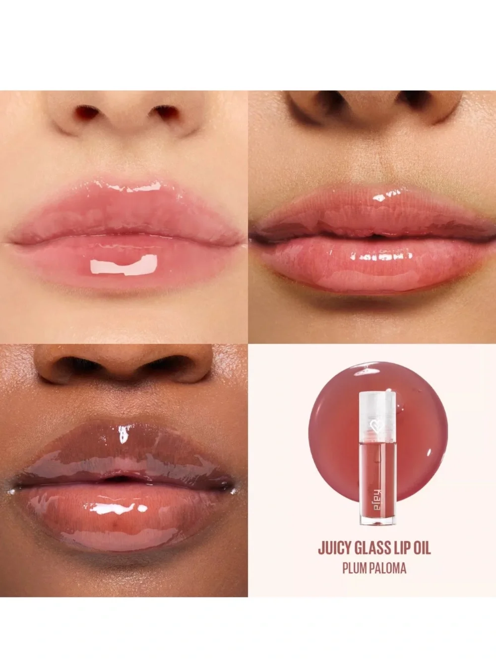 Kaja Mini Kisses Juicy Glass Lip Oil Mini Set 2.2ml X 4 BRAND NEW IN BOX